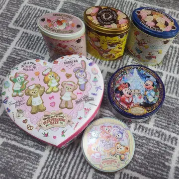 디즈니 리조트 빈 캔 더피 프렌즈 도날드 크런치 캔