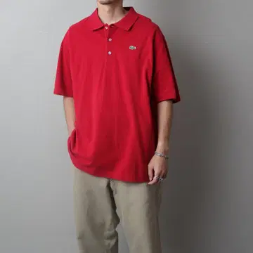 LACOSTE S/S Polo-Shirt 'red 7' 122025