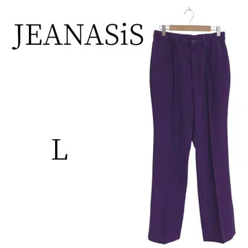 JEANASiS 지나시스 보라색 슬랙스 L