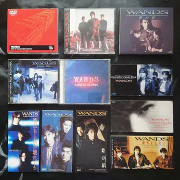 [ WANDS ] DVD 1장, CD 4장, 8cm CD 6장