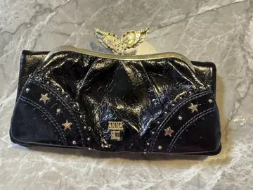 ANNA SUI 페더 가마구치 장지갑