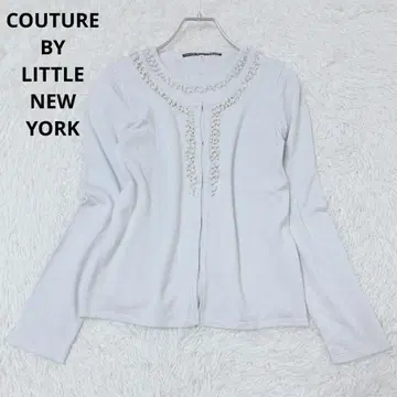 Couture by 리틀 뉴욕 앙상블 가디건 비즈 펄