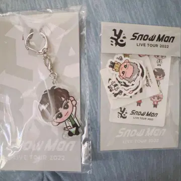 SnowMan 스노치루 아크링 키링 스티커 아베 료헤이