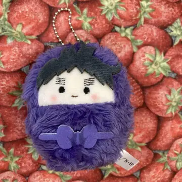 닌타마 란타로 쿠쿠치 헤이스케 쿠루미타피누이 봉제인형 스트랩