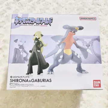 포켓몬 스케일월드 시로나&한카리아스 피규어