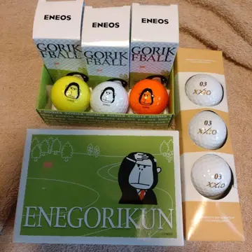 [미사용] ENEOS 에네고리군 골프공 6구 + 화이트 3개 세트 젝시오