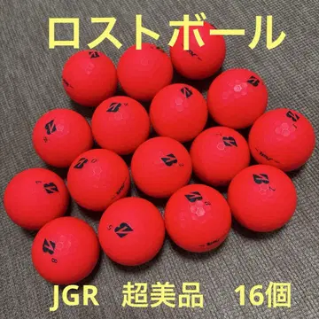 로스트볼 컨디션 최상 JGR 매트 레드 16구