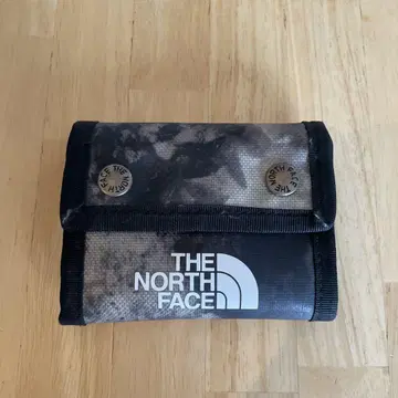 THE NORTH FACE 3단 폴더형 지갑 블랙/그레이