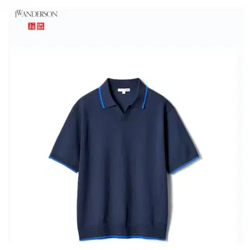 UNIQLO x JW ANDERSON 콜라보 니트 피케 셔츠 XL