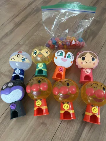 호빵맨 집에서 가샤폰 8개 세트