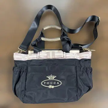TOCCA 블랙 마더백 숄더백