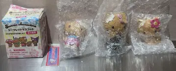산리오 시크릿 마스코트 토코나츠 바케이션 햇볕에 탄 키티 세트