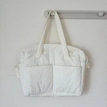 ZARA HOME 마더백 꽃무늬 화이트