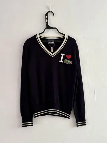 LACOSTE I 라코스테 니트 스웨터 36 클리닝 완료