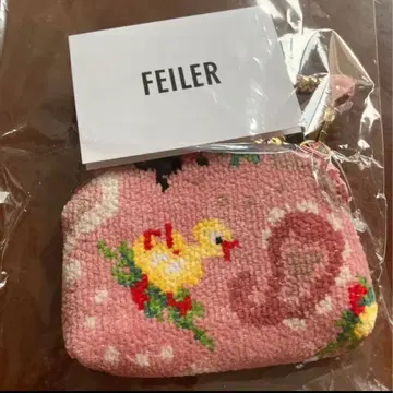 FEILER 하이디 페이즐리 치카자와 레이스점 콜라보 사이드 파우치