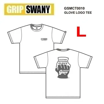 그립스와니 그로브 로고 T셔츠 화이트 L GSMCT0010
