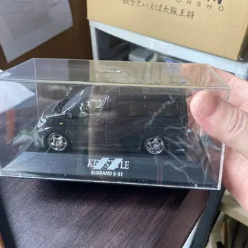 K'STYLE ELGRAND E-51 블랙 1/43 스케일