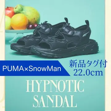 택 포함 새상품 PUMA with SnowMan 히프노틱 샌들