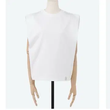 하이크 HYKE 슬리브리스 티셔츠 SLEEVELESS TEE