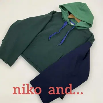 niko and - 피자토르 숏 기장 콜라보 후드티 #1838