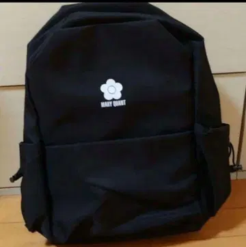미사용 새상품 MANY QUANT 블랙 백팩 라스트 1점