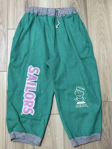 SAILORS 세일러즈 그린 하프 팬츠 맨투맨