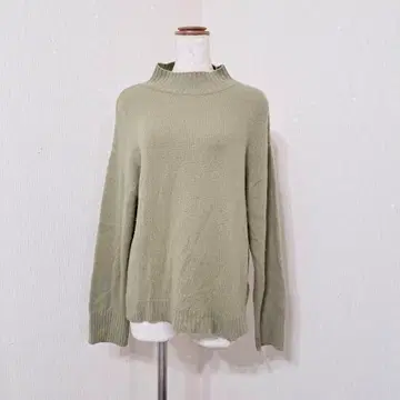 아치브스 긴팔 하이넥 니트 너구리 폭스 혼방 가을/겨울 [M]