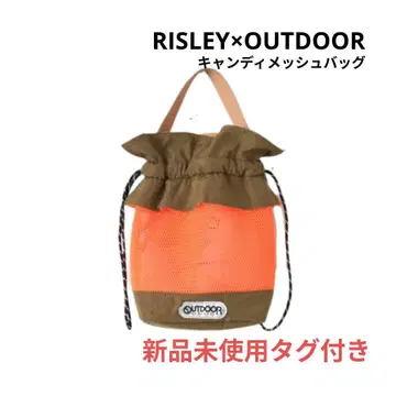 미사용 새상품 RISLEY x OUTDOOR 콜라보 캔디 메쉬 백