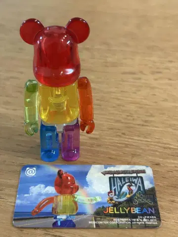 Jelly Bean 레인보우 베어브릭