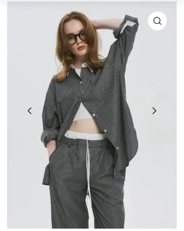 Battery Stripe Pants THETOE 블랙