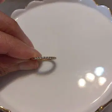 VAID ROMA 하프 다이아 링 44 사이즈