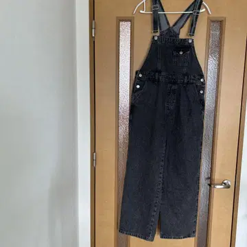 블랙 데님 살로펫