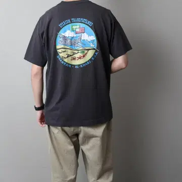 1990's MadeinUSA Printed T-shirt 111053