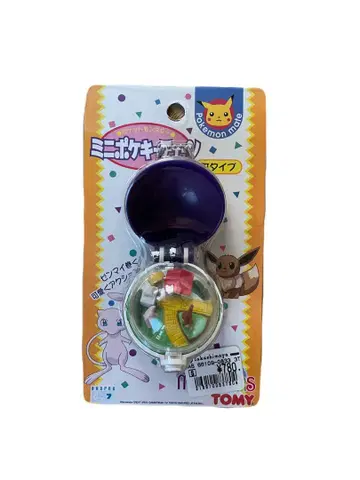 미니 포켓몬 키체인 포켓몬스터 뮤우 이브이 태엽 레트로