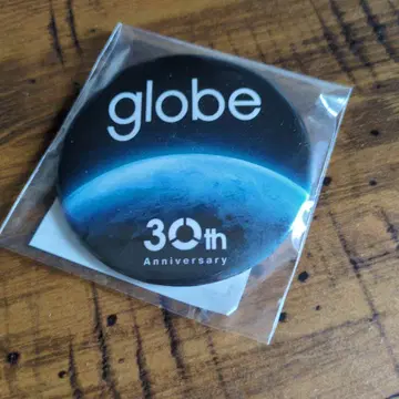 globe 30th Anniversary 캔뱃지