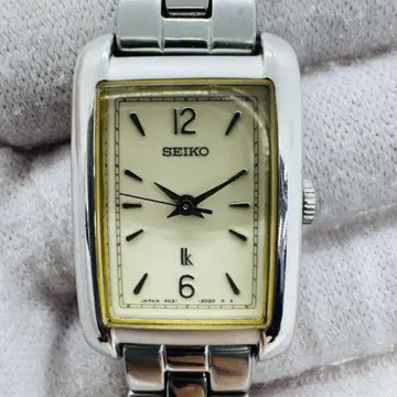 SEIKO 세이코 4N21-5260 실버 화이트 다이얼 손목시계