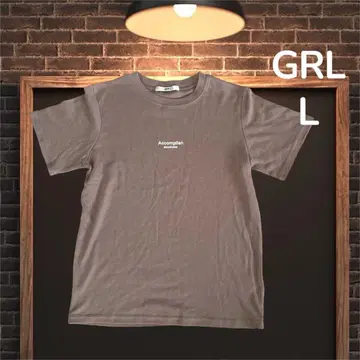 GRL 그레일 반팔 티셔츠 심플 상의