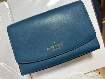 kate spade 파란색 합성 피혁 백