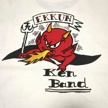 요코야마 켄 EKKUN Ken Band 티셔츠 하이스타