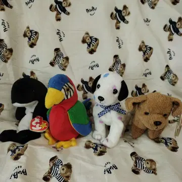 Ty 동물 봉제 인형 세트