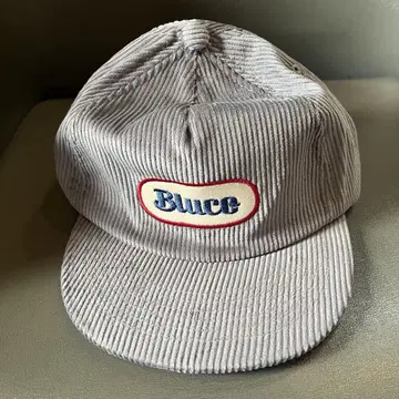 BLUCO / 부루코 코듀로이 캡 -Patch- 그레이