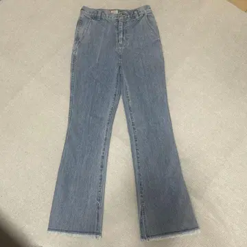 SCOT 데님 프린지 밑단