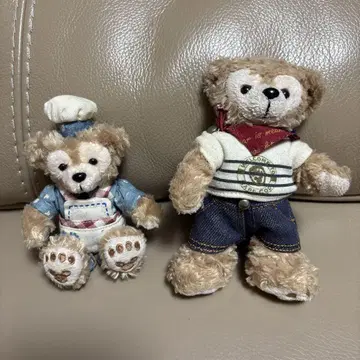 Disney 더피 봉제 인형 요리사 배지
