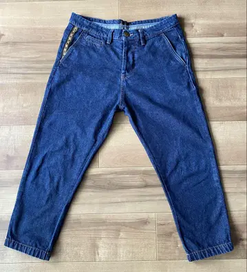 ZARA 데님 크롭 팬츠