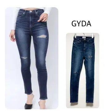 GYDA 제이다 하이웨스트 HIGH-END SKINNY 데님 팬츠 XS