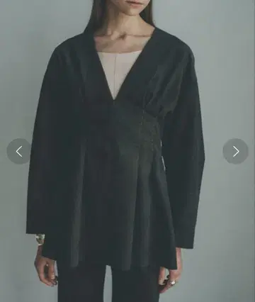 CLANE*CHAMBRAY CORDUROY LADY TOPS