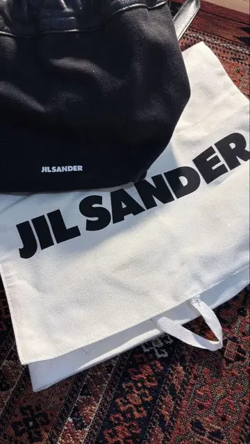 JIL SANDER 드로우 스트링 백