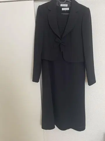 블랙 포멀 원피스 수트 시마무라 상복 9호