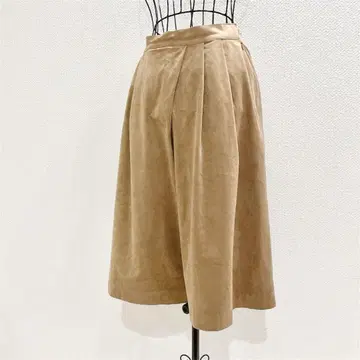 컬 파크 레인 벨벳 하프 팬츠 M 카멜 브라운 일본제 캐주얼