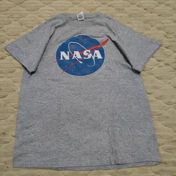 GILDAN 반팔 티셔츠 NASA M 사이즈 구제 의류 그레이 구제 의류